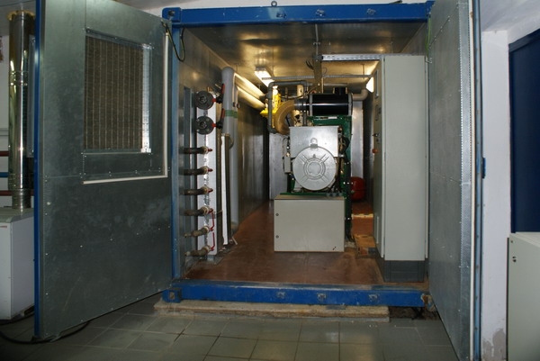Модуль биогазовой когенерационной установки